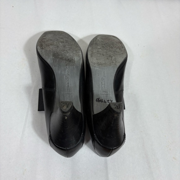 Paul Green Black Leather Mary Jane Pumps UK 6/US 8.5 - Picture 5 of 8